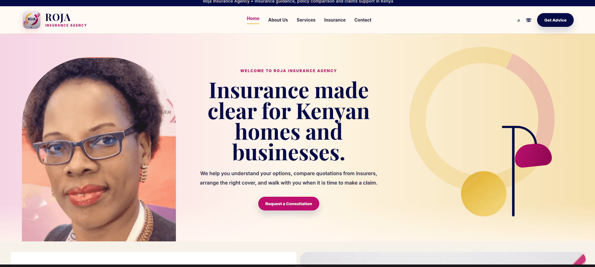 Roja Consultancy project presentation